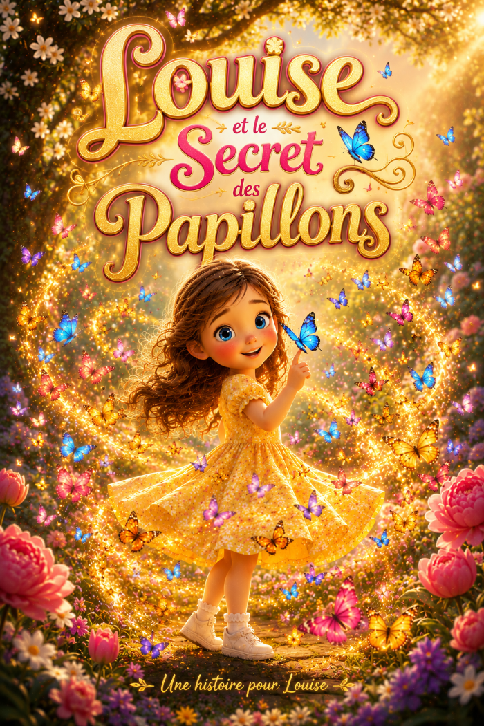 Couverture du livre Louise et le secret des papillons